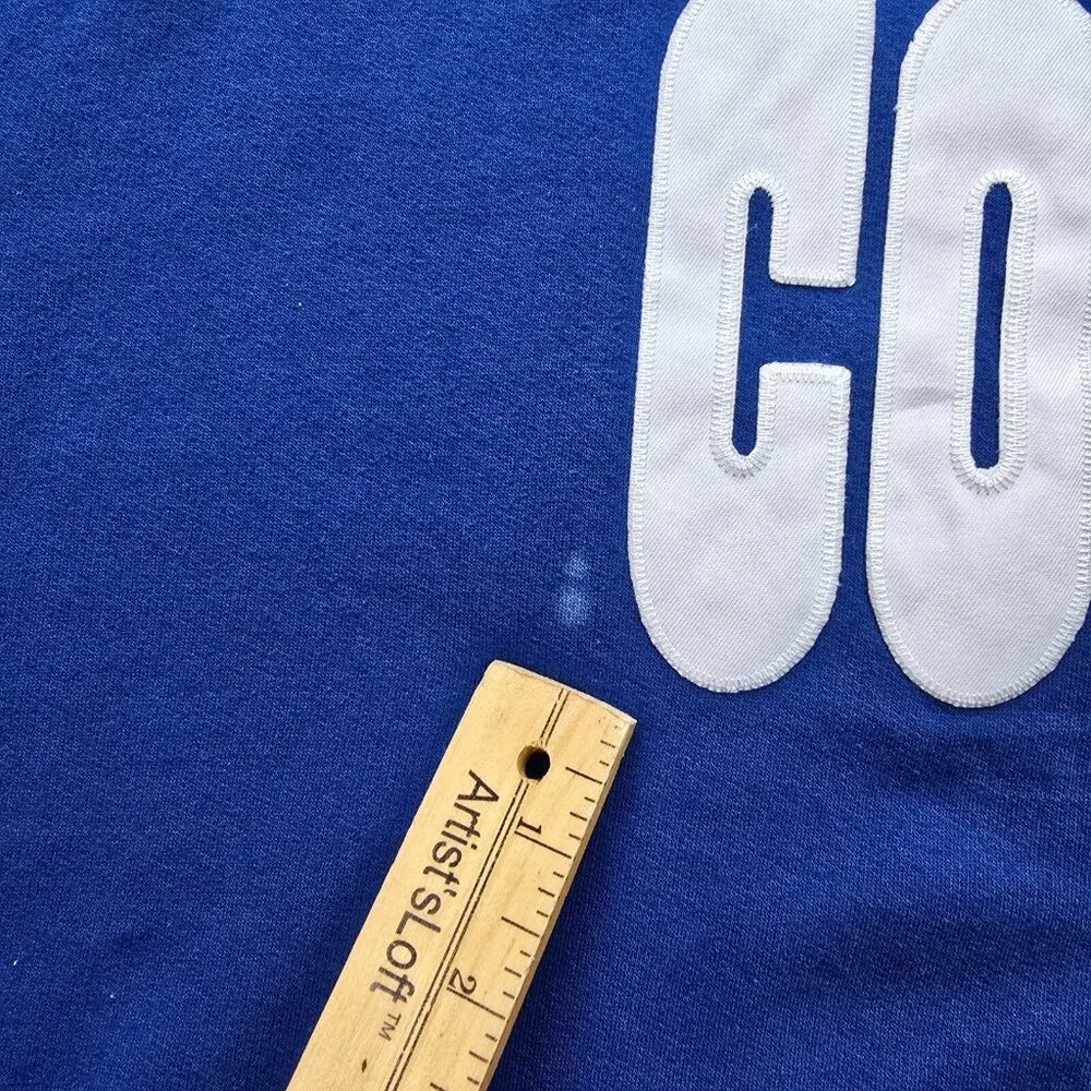 Indianapolis Colts Sweatshirt Mens Large Blue Full Zip‎ Fleece NFL Football